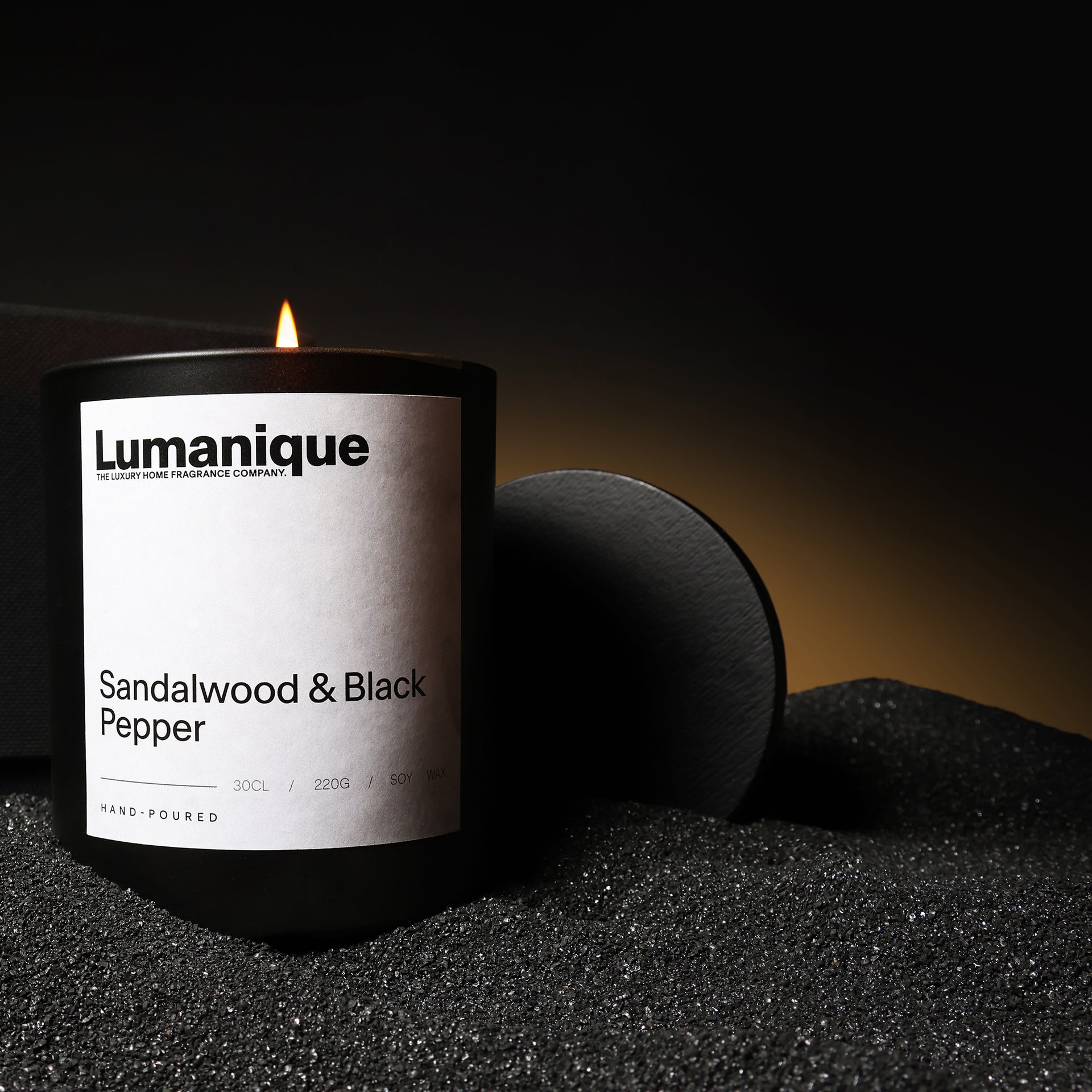 Wooden Candle Container Lid