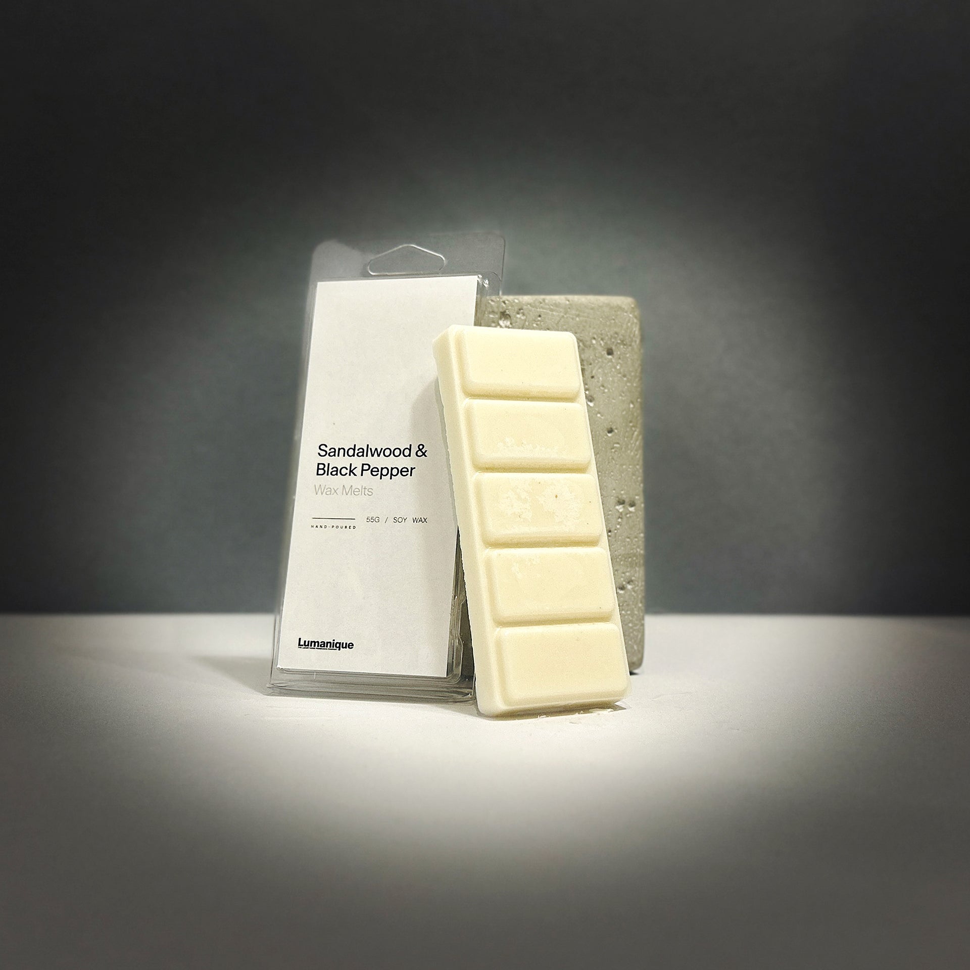 Lumanique Sandalwood & Black Pepper Wax Melts